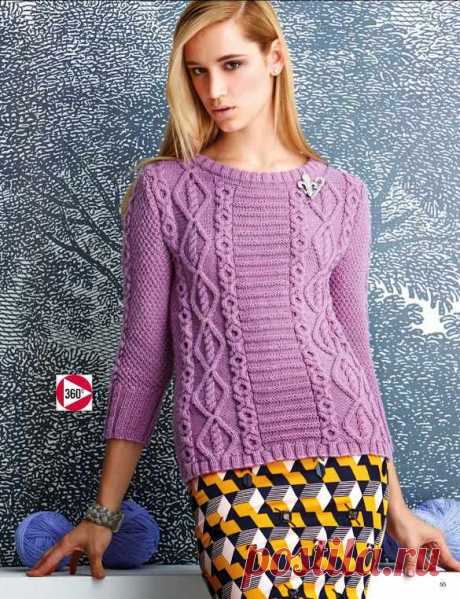 Вязание джемпера CLOSE-FITTING - Вяжи.ру