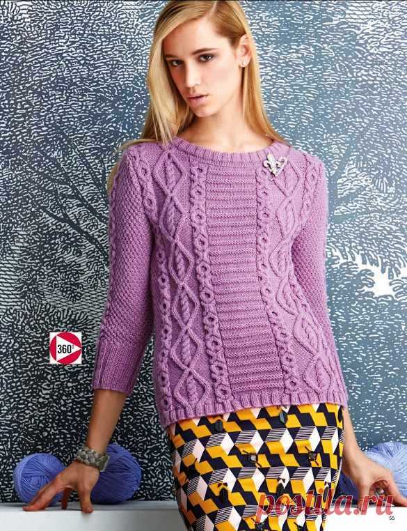 Вязание джемпера CLOSE-FITTING - Вяжи.ру