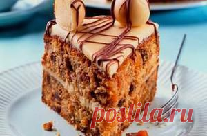 Как приготовить Рецепт торта с абрикосами и орехами: рецепт с фото - торты