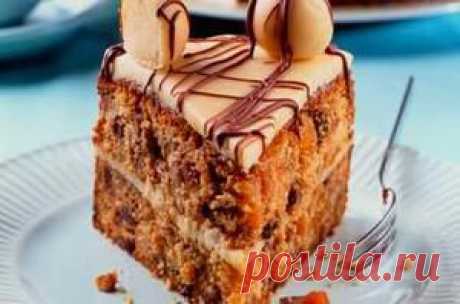 Как приготовить Рецепт торта с абрикосами и орехами: рецепт с фото - торты
