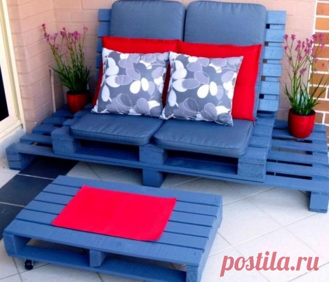 Деревянные поддоны: идеи для дома и дачи | Дом Мечты