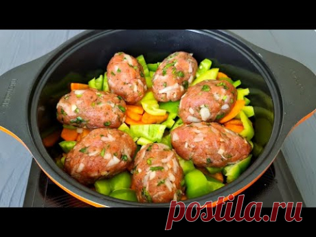 Хватит ЖАРИТЬ КОТЛЕТЫ! Я готовлю, без дыма и запахов ☆ Котлеты с овощами в одном казане
