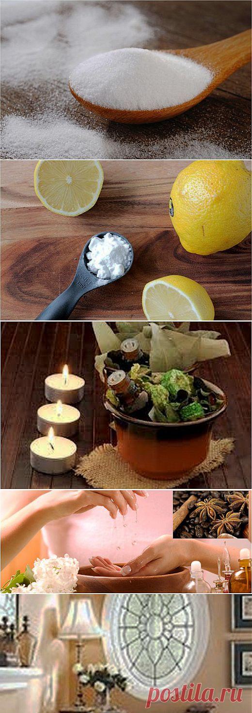 Природный освежитель воздуха, ароматерапия рецепты: пищевая сода