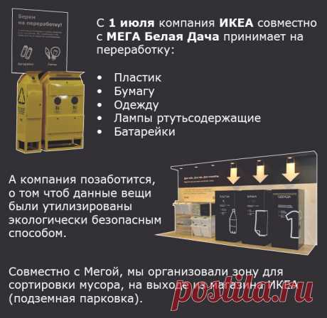 Для тебя. Для нас. Для планеты  #ИКЕА_Белая_Дача #отработанные #ртутные_лампы #батарейки #переработка 
#бытовые_батарейки #батарейки