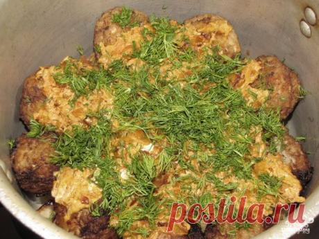 Голубцы ленивые в казане - пошаговый кулинарный рецепт на Повар.ру