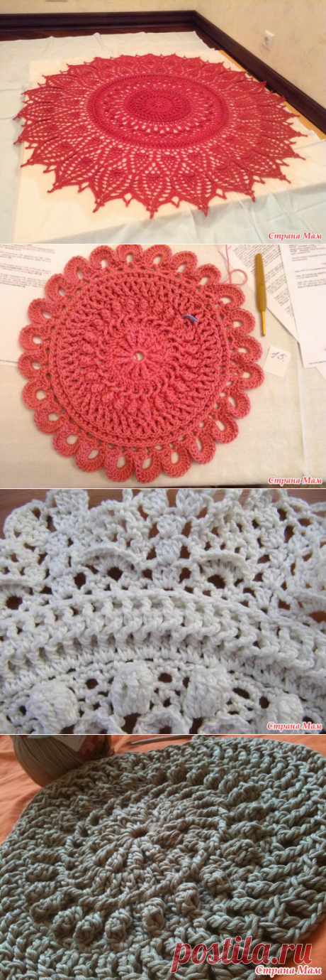 Удивительный мир салфеток от Patricia Kristoffersen! Momentous Occasions из Альбома Ultimate Doilies! МК в фотографиях, описание и схема вязания! - Вяжем вместе он-лайн - Страна Мам