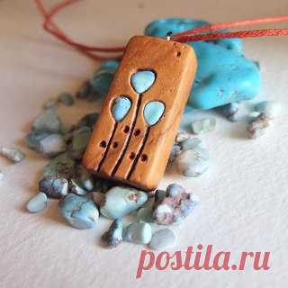 Повторение под заказ кулона с бирюзой.