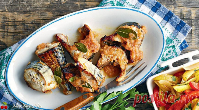 Скумбрия в томатном соусе | MaxMenu.Ru - Кулинарные рецепты