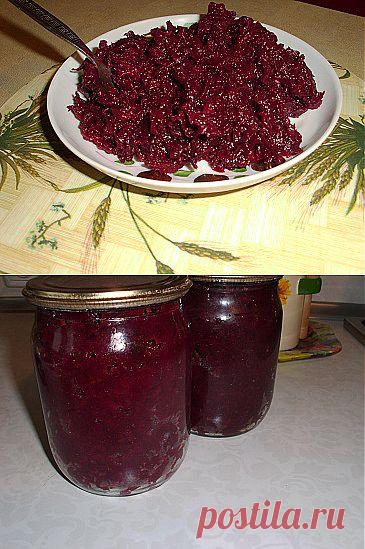 Салат из свеклы, изумительная закуска зимой | Рецепты моей мамы