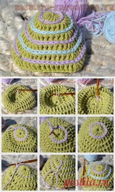 Мастера рукоделия - рукоделие для дома. Бесплатные мастер-классы, фото и видео уроки - Мастер-класс по вязанию: Декоративная "косичка" крючком