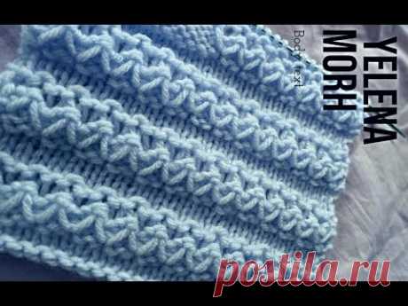 Узор-мережка ''Светлана''. | Вязание для женщин спицами. Схемы вязания спицами