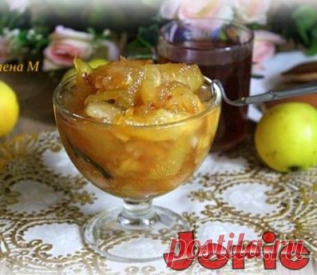 Яблочное варенье с мятой и малабарской корицей рецепт с фото
