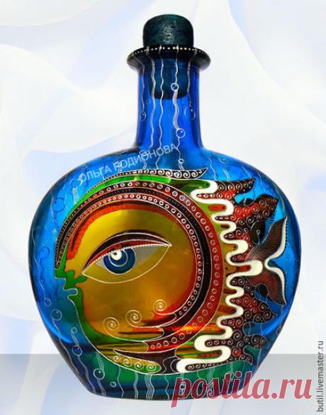 Витражная роспись Ольги Родионовой - Домашний hand-made