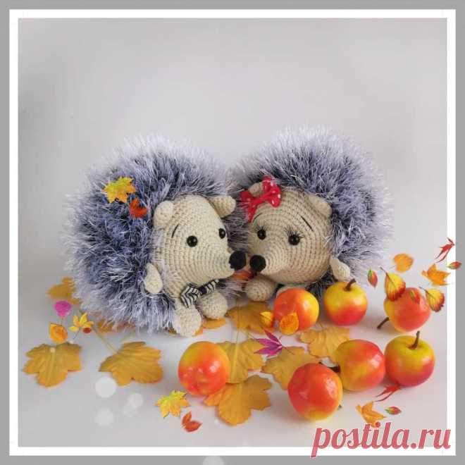 Вязаный ёжик Дафи схема крючком | Hi amigurumi