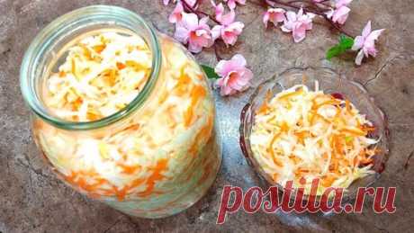 Квашеная капуста. Хрустящая и Вкусная! Солим Капусту Бабушкин рецепт | Мой Дастархан Вкусно и Быстро | Дзен