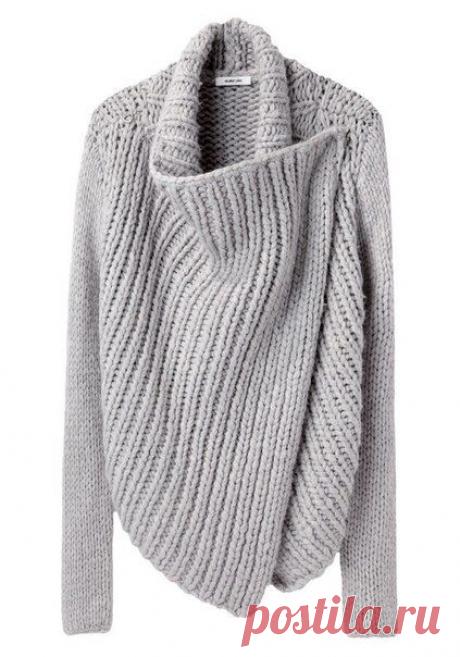 Покажите мне человека, в чьем гардеробе нет вещи серого цвета! О сером можно долго рассуждать и дискутировать. У психологов есть свое мнение насчет этого цвета, у дизайнеров одежды — свое. Но как бы там ни было, этот цвет является одним из самых популярных. Не буду растекаться мыслием по древу. Покажу вам подборку вязаных моделей для вдохновения, которые я собирала довольно долго и некоторые из них уже воплотила.