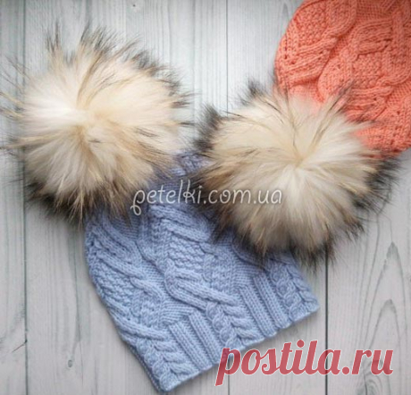 Вязаные шапки, береты и другие головные уборы