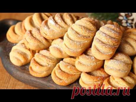 ПЕЧЕНЬЕ Не Осталось ДАЖЕ Крошки! ТАЕТ Во РТУ. Бесподобный ВКУС. Выпечка к Чаю.