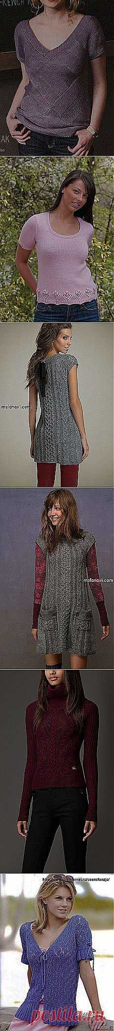 Вязание спицами оригинального свитера с широким... и другие материалы. Новое в Вашей подборке на Постила.ru - sevostyanova.o@mail.ru - Почта Mail.Ru