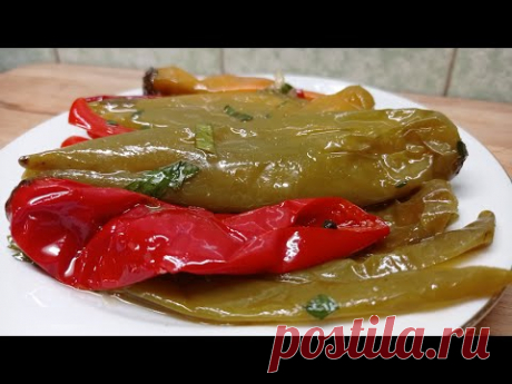 ЭТО ПРОСТО БОМБА! ОСТРЫЙ ПЕРЕЦ НА ЗИМУ СЪЕДАЕТСЯ БЕЗ ОСТАТКА!!!ВЕСЬ СЕКРЕТ В МАРИНАДЕ!