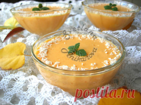 Творожно-тыквенный десерт Тыквенное фуэте рецепт с фото