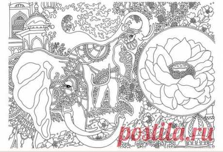(9) Gallery.ru / Фото #54 - Книги раскраски-антистресс - Lunga68