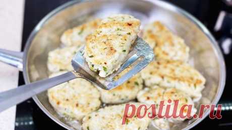 Сочные рубленые рыбные котлеты - За уши не оттащишь так вкусно