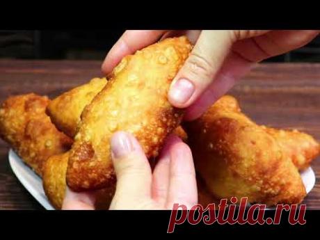 БЕЗ ДРОЖЖЕЙ! ПИРОЖКИ КАК ПУХ🔥Начинку можно делать любую!