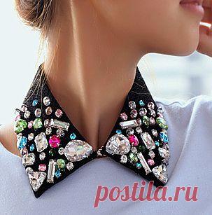 Накладной воротник - красивый аксессуар