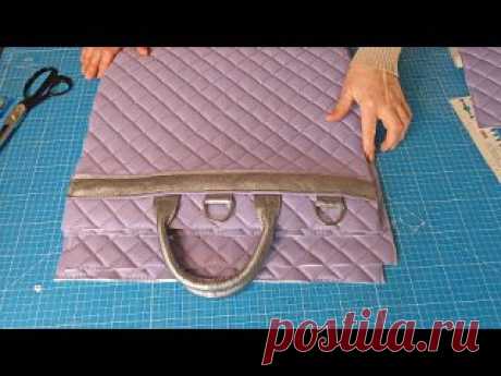 Подробный МК по пошиву сумки-трансформера АДЕЛЬ 👜 Часть 2_2