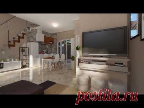 Каркасный дом 6х6-72м2 за 700тр. Проект в sketchup
