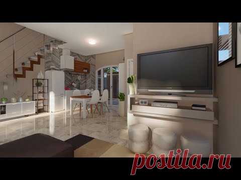 Каркасный дом 6х6-72м2 за 700тр. Проект в sketchup