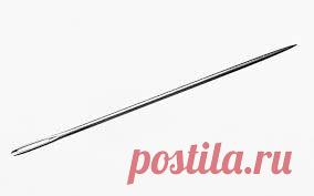 Иголка из подручных средств
