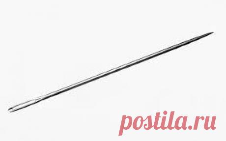 Иголка из подручных средств