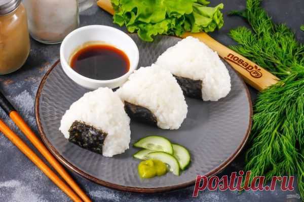 Рисовые колобки "Онигири" | Вкусные кулинарные рецепты
