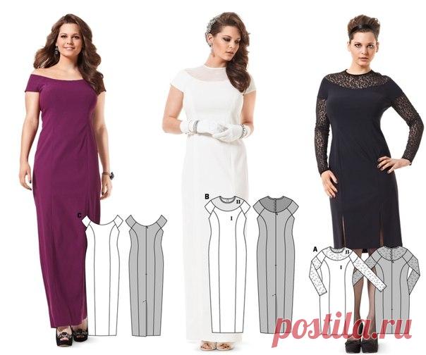 Выкройка вечерних платьев р.44-58(EU)
Спасибо атору за выкройку 
#выкройки #выкройкиженские #выкройкибесплатные #выкройкаплатья