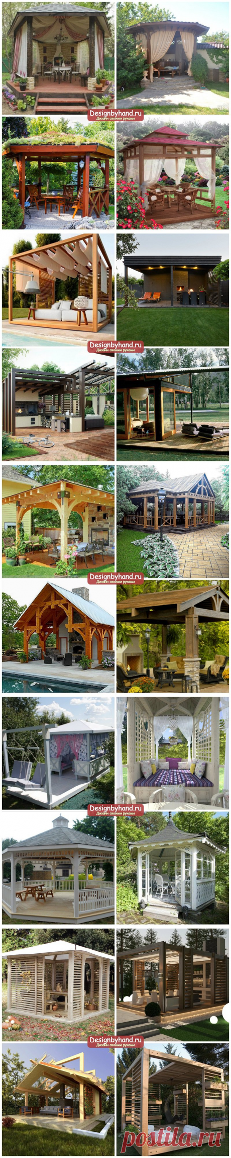 Дизайн садовой беседки: фото и идеи оформления