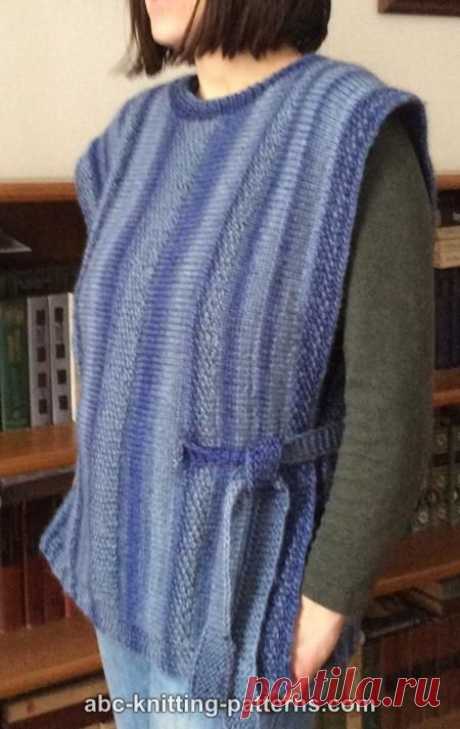 ABC Knitting Patterns - Женская туника эпохи Возрождения с разрезом сбоку