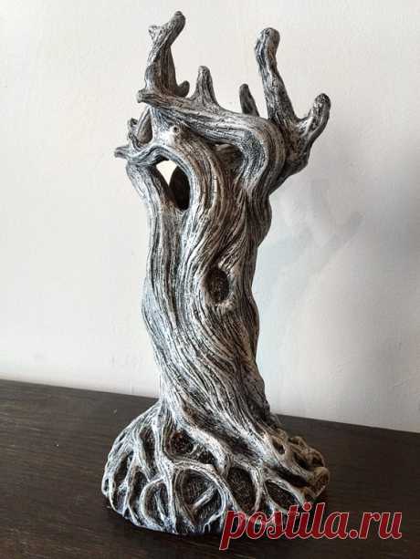 Tree Vase White Finish от Dellamorteco на Etsy