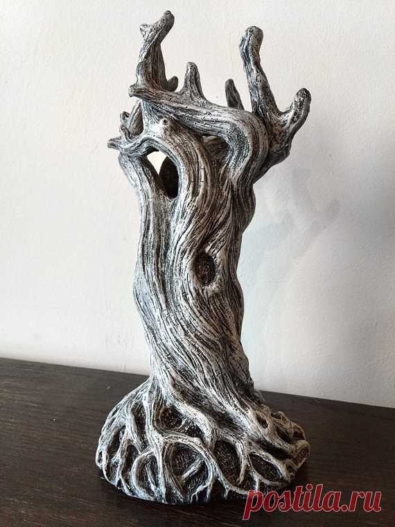 Tree Vase White Finish от Dellamorteco на Etsy