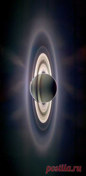 Saturn eclipsing the sun  |  Найдено на сайте apod.nasa.gov.