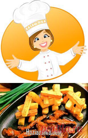 Рецепт - Говядина, тушенная с солеными огурцами