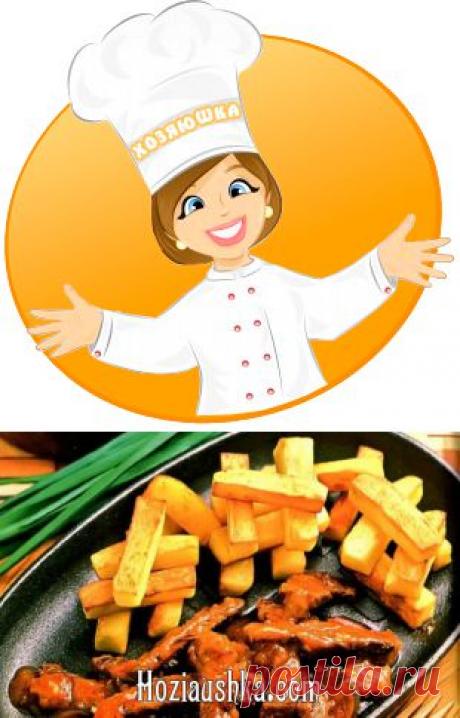 Рецепт - Говядина, тушенная с солеными огурцами