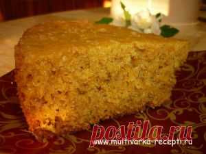 Морковный кекс в мультиварке |
