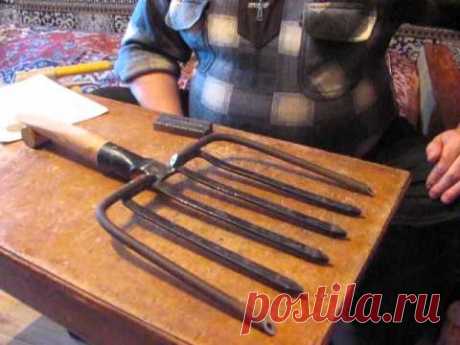 Часть 2. Архимедова лопата (Картофелекопалка). Сделай сам.