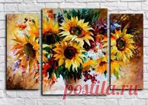 Купить модульные картины цветы + подарок всем! » Страница 5