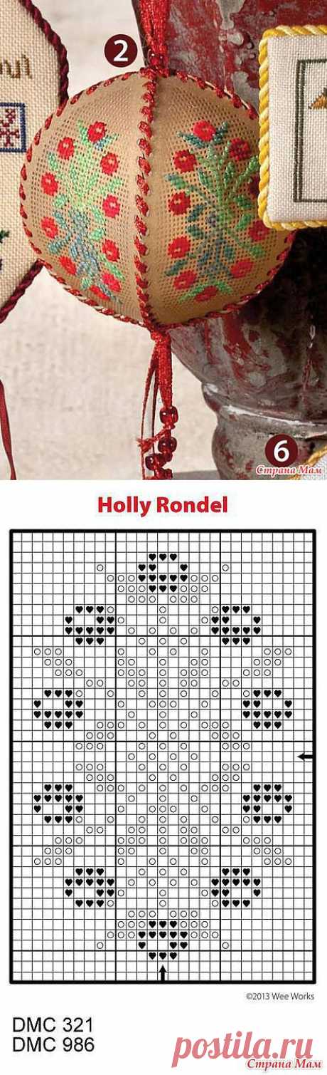 Рождественский шар &quot;Holly Rondel&quot;: Дневник группы &quot;Бискорню и другие &quot;кривульки&quot;&quot; - Страна Мам