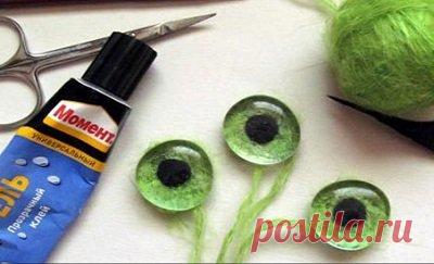 Глаза для игрушек: мастер класс своими руками