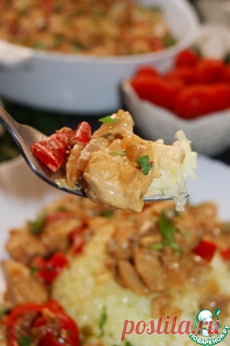 Курица ала крем по-гречески – кулинарный рецепт