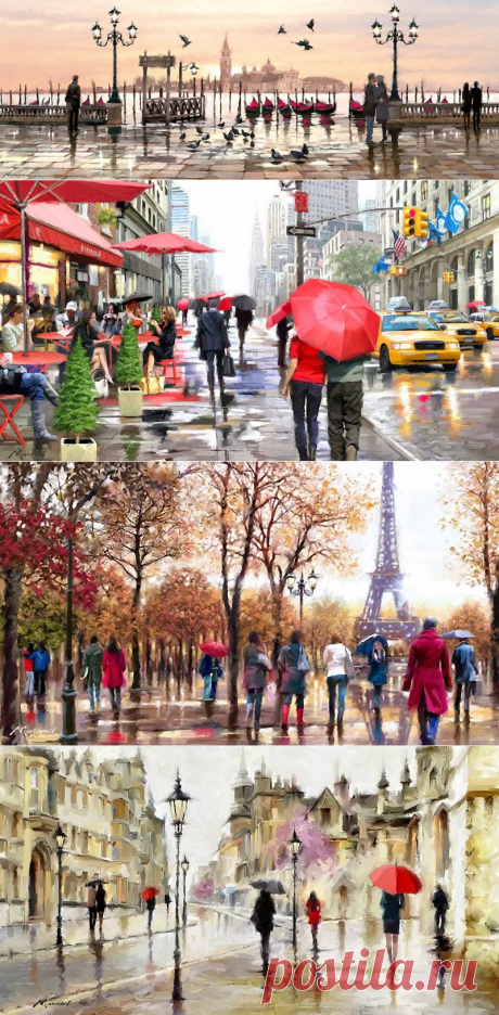 Richard Macneil, 1958 ~ Cityscape painter | Part. 2 | Tutt'Art@ | Pittura * Scultura * Poesia * Musica |